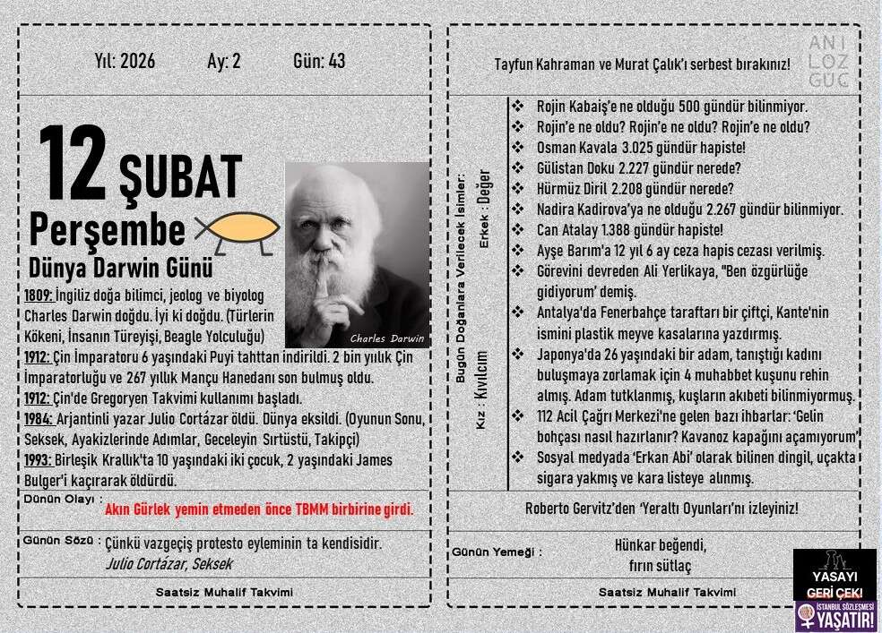 Dünya Darwin Günü 1